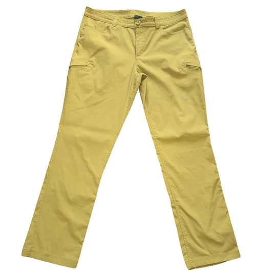 EDDIE BAUER Flaxen Colored Quick Dry Pants, Size 14