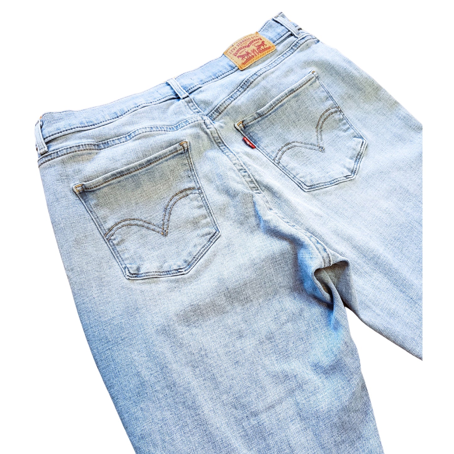 LEVI'S Classic Straight Light Blue Jeans, Size 12