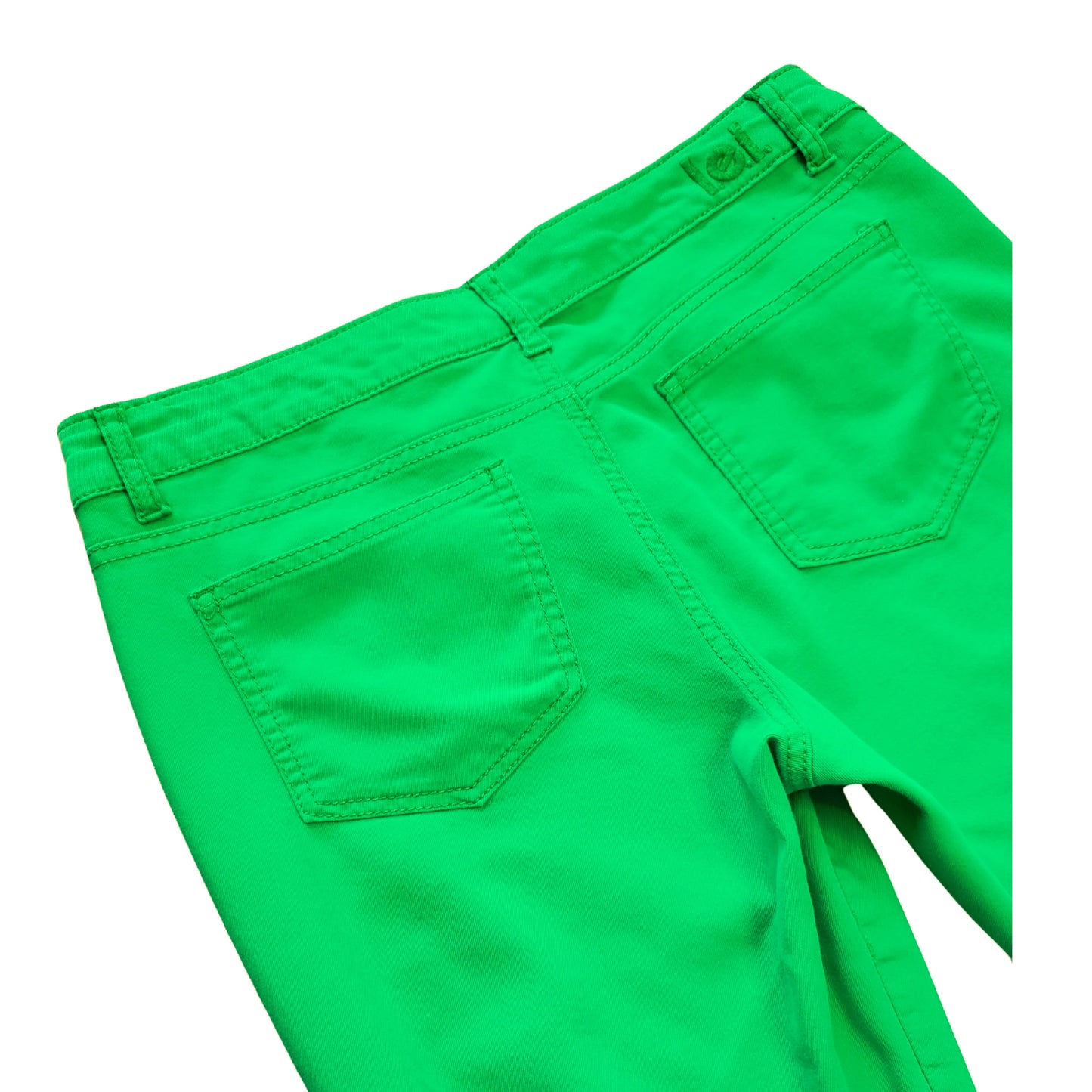 L.E.I. Glorious Green Skinny Capris, Size 11 Regular