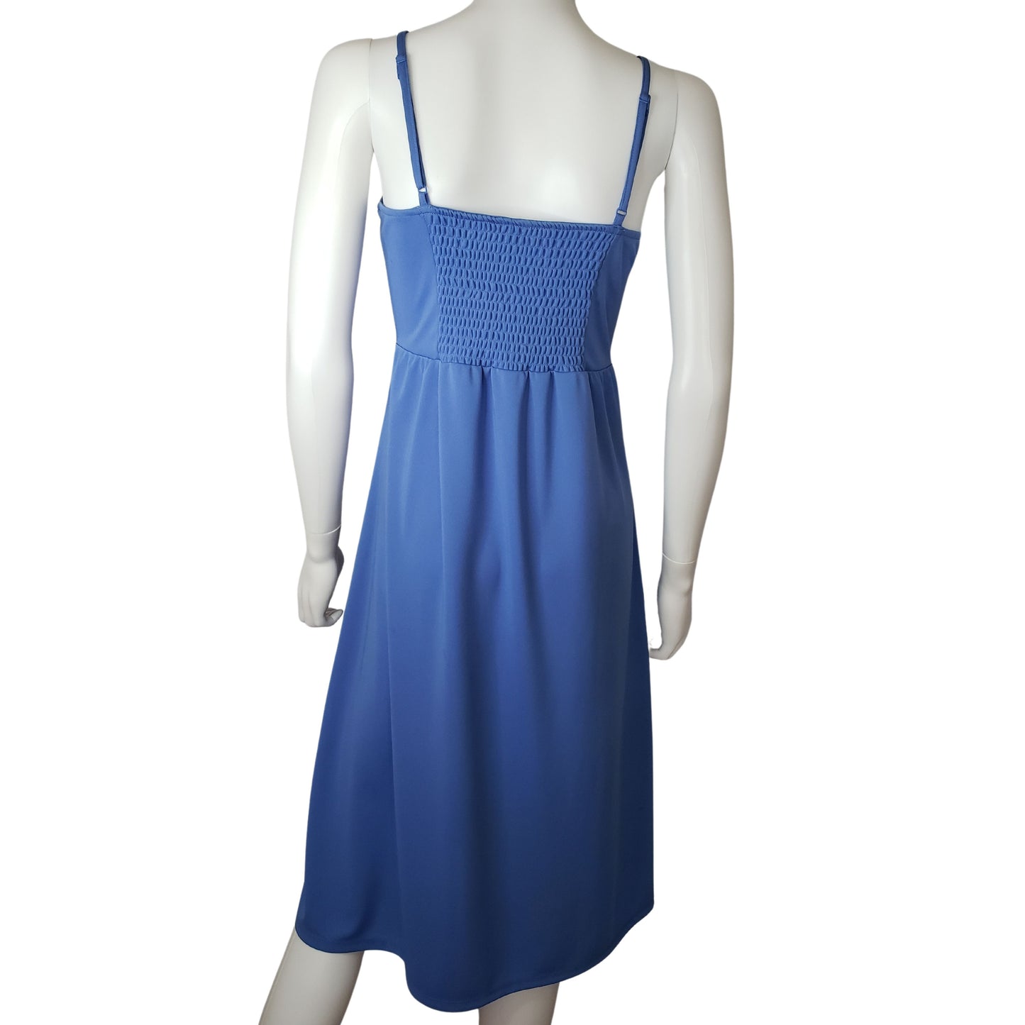 H&M Periwinkle Blue Empire Waist Dress, Small