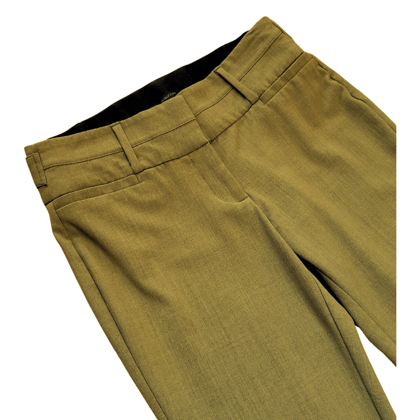 MAURICES Dark Goldenrod Dress Pants with Slightly Flared Legs, Size 5/6 Regular