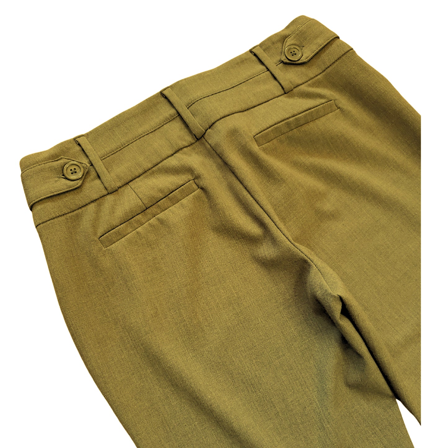 MAURICES Dark Goldenrod Dress Pants with Slightly Flared Legs, Size 5/6 Regular