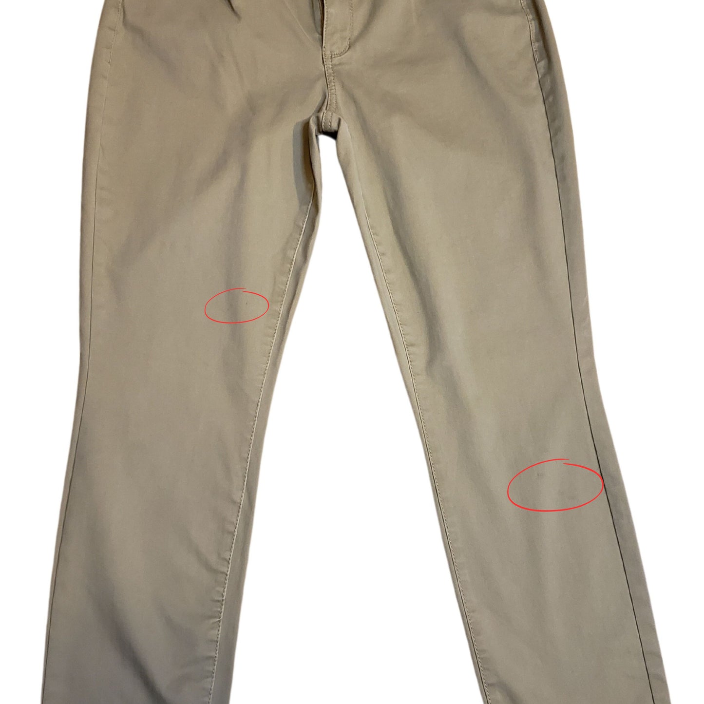 SONOMA Peanut Colored Stretch Skinny Pants, Size 12