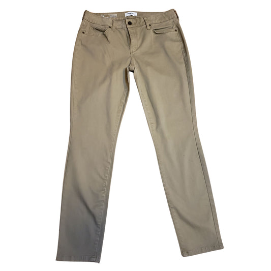 SONOMA Peanut Colored Stretch Skinny Pants, Size 12