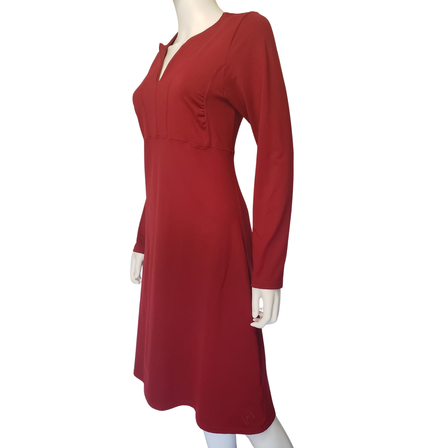 STONEWEAR DESIGNS Crimson Long Sleeve Dress, Medium