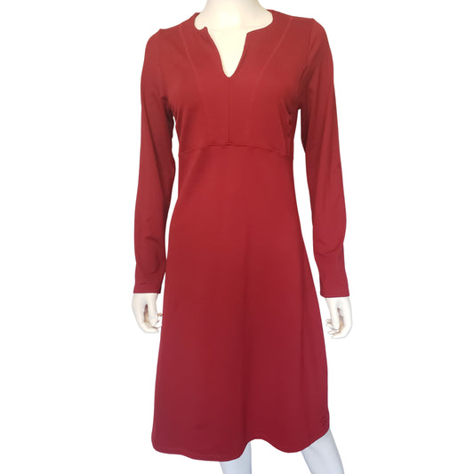 STONEWEAR DESIGNS Crimson Long Sleeve Dress, Medium