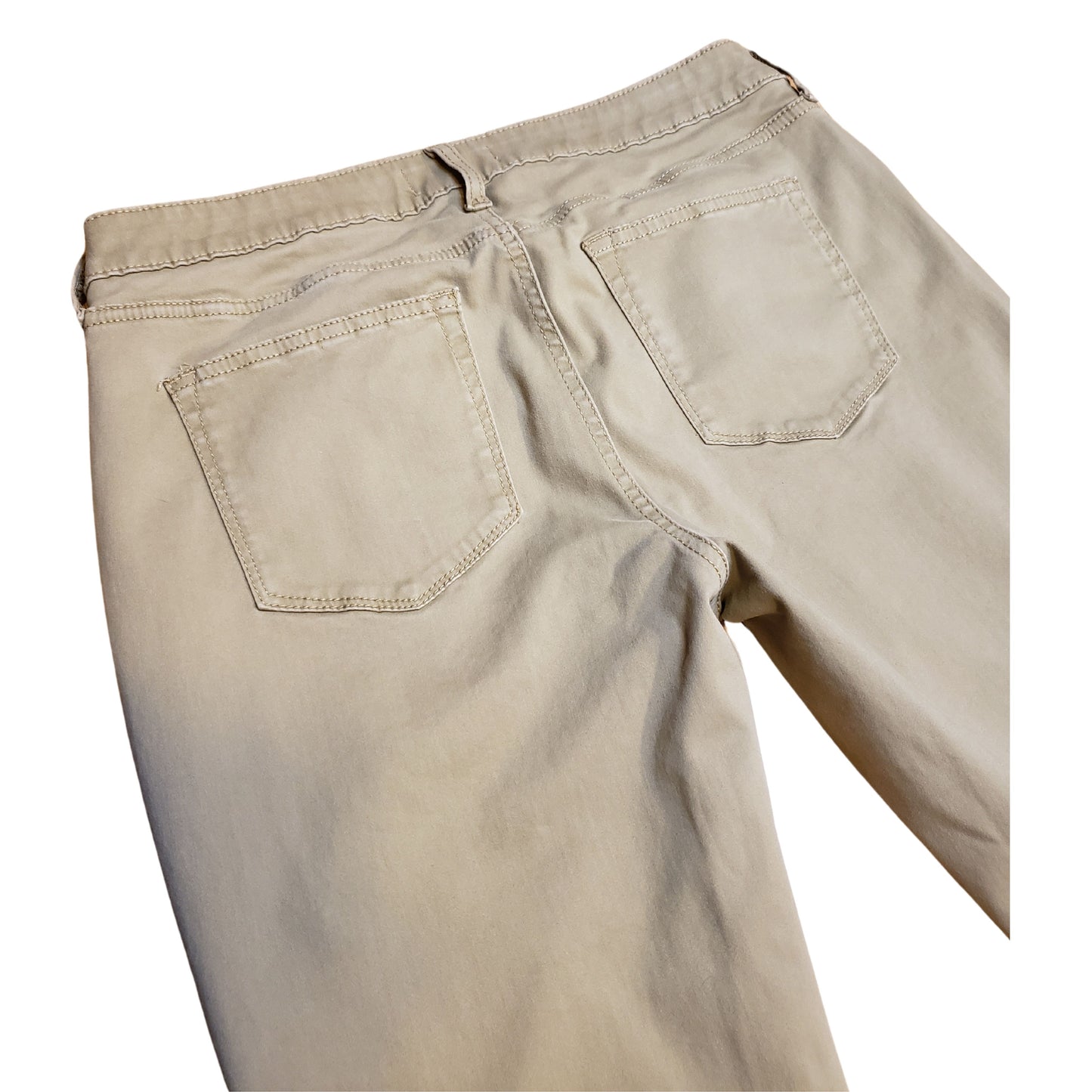 SONOMA Peanut Colored Stretch Skinny Pants, Size 12