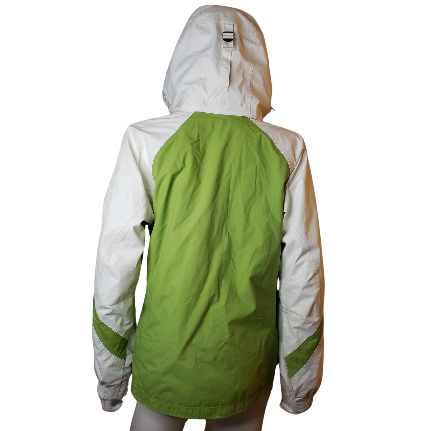 COLUMBIA Lime and Fine Lightweight Winter Ski Jacket, Small